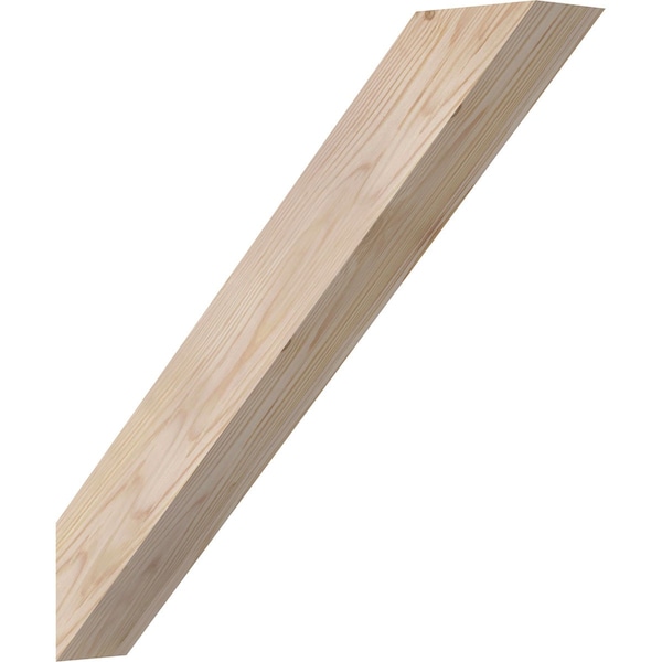 Ekena Millwork 3 1/2"W x 22"D x 22"H Traditional Smooth Knee Brace, Douglas Fir BRC04X22X22TRA00SDF - main
